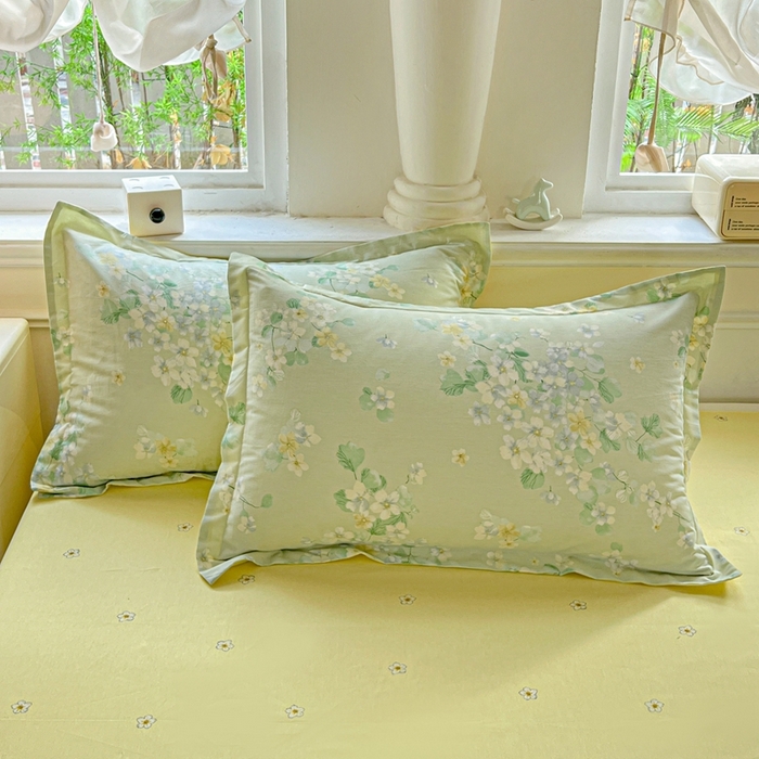 91家纺网 家纺一手货源 找家纺 （总）鸿琪家纺 2025新款全棉12868单枕套