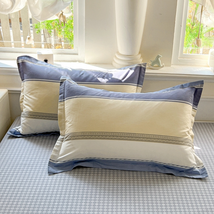 91家纺网 家纺一手货源 找家纺 （总）鸿琪家纺 2025新款全棉12868单枕套