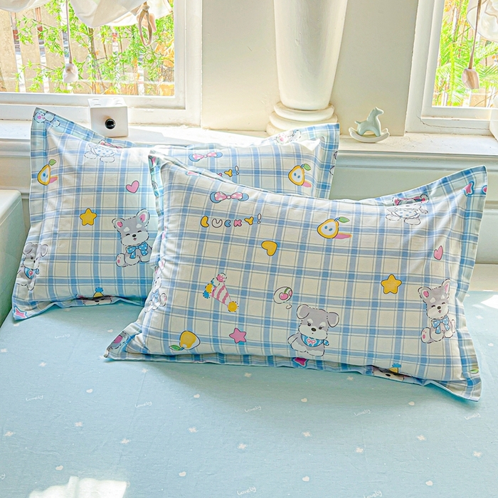 91家纺网 家纺一手货源 找家纺 （总）鸿琪家纺 2025新款全棉12868单枕套