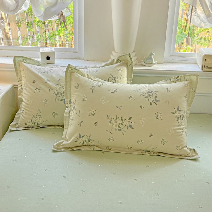 91家纺网 家纺一手货源 找家纺 （总）鸿琪家纺 2025新款全棉12868单枕套