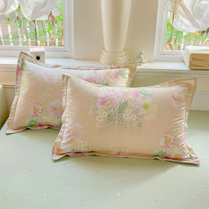 91家纺网 家纺一手货源 找家纺 （总）鸿琪家纺 2025新款全棉12868单枕套