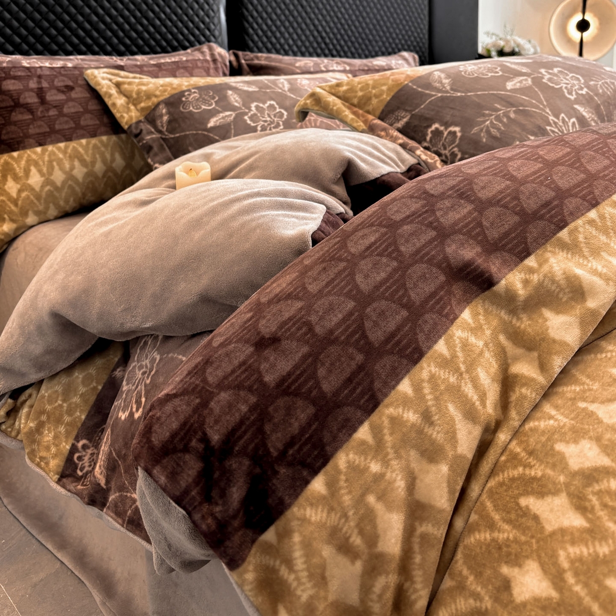 91家纺网 家纺一手货源 找家纺 （总）首尔家纺 2025新款牛奶绒轻奢简约款四件套