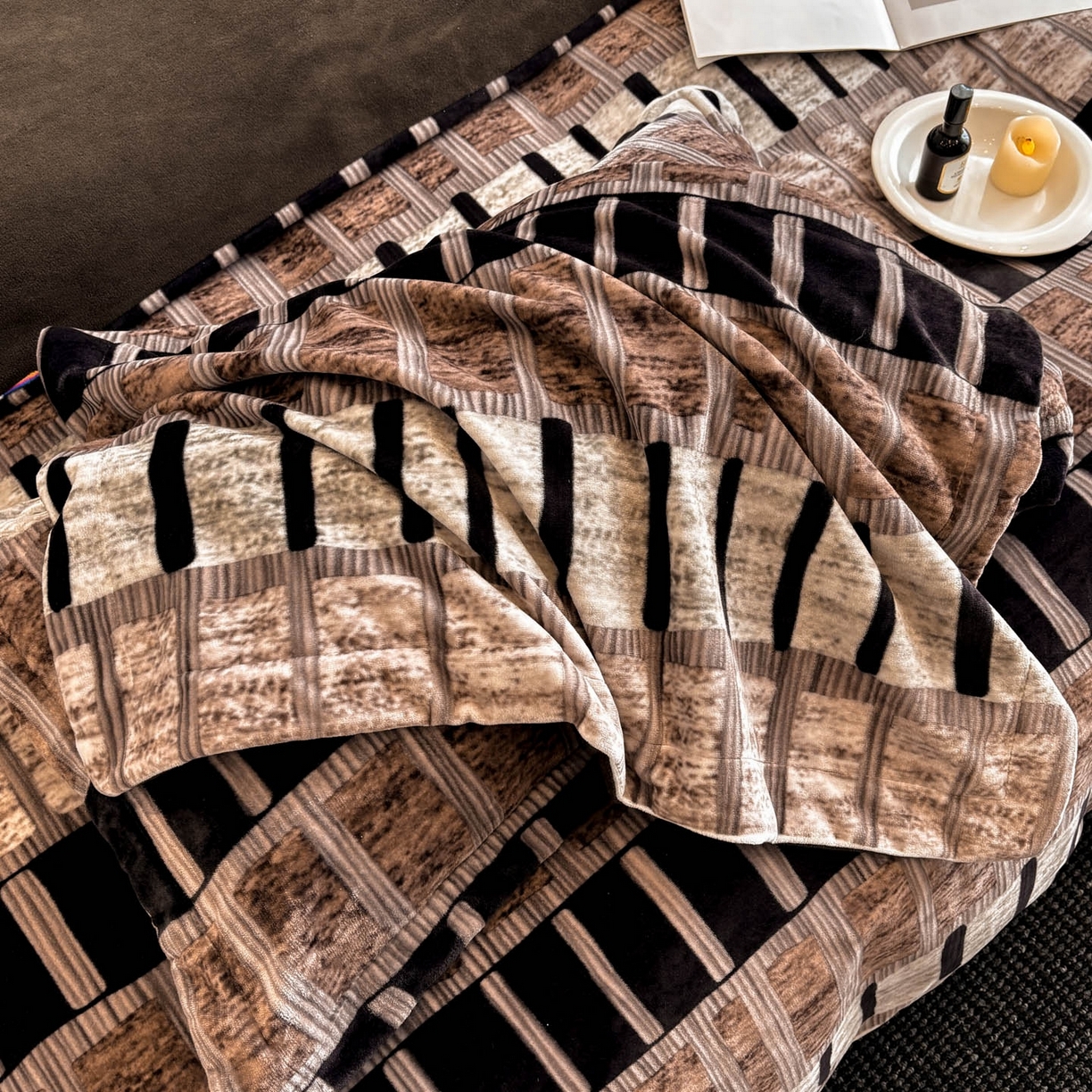 91家纺网 家纺一手货源 找家纺 （总）首尔家纺 2025新款牛奶绒轻奢简约款四件套