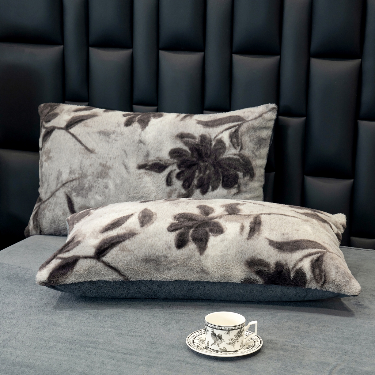 91家纺网 家纺一手货源 找家纺 豫见家纺 2025新款法式美拉德高克重兔毛床单款四件套兔毛简单款 奥黛丽