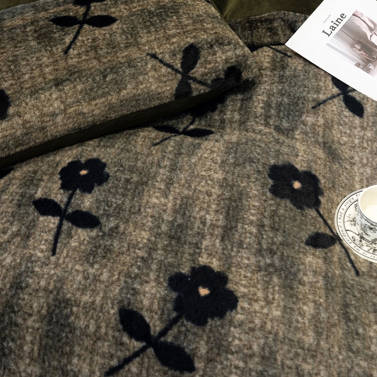 91家纺网 家纺一手货源 找家纺 豫见家纺 2025新款法式美拉德高克重兔毛床单款四件套兔毛简单款 盛放