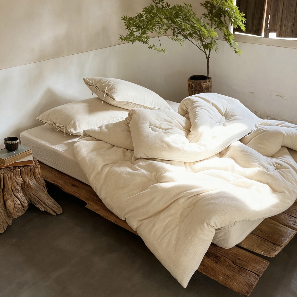 91家纺网 家纺一手货源 找家纺 （总）例外 2025新款A类色织亚麻提花水洗棉被子被芯（会员-10元）