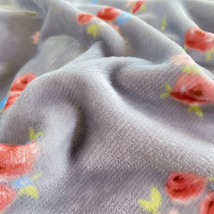 91家纺网 家纺一手货源 找家纺 豫见家纺 2025新款高克重牛奶绒夹棉床盖四件套 灰调爱恋