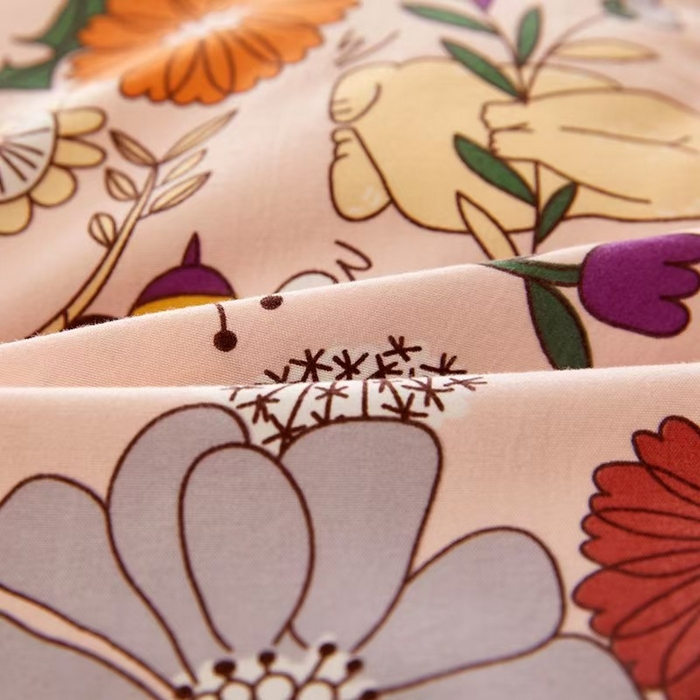 91家纺网 家纺一手货源 找家纺 蔻之羽 2025新款水洗棉豆豆被夏被春秋被豆豆绒冬被直播爆款被子被芯 动物世界