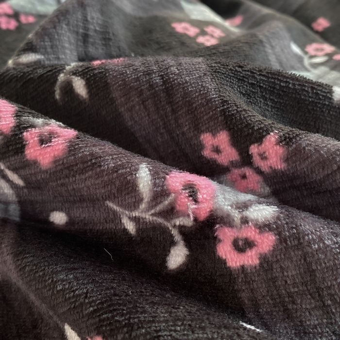 91家纺网 家纺一手货源 找家纺 豫见家纺 2025新款高克重牛奶绒夹棉床盖四件套 茉香