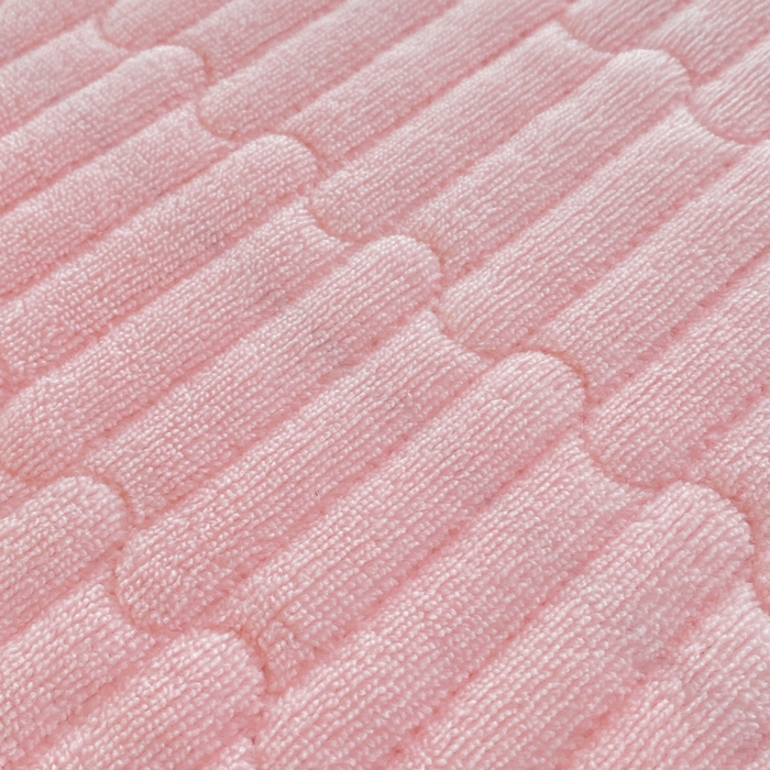 91家纺网 家纺一手货源 找家纺 豫见家纺 2025新款高克重牛奶绒夹棉床盖四件套 甜心凯蒂-粉