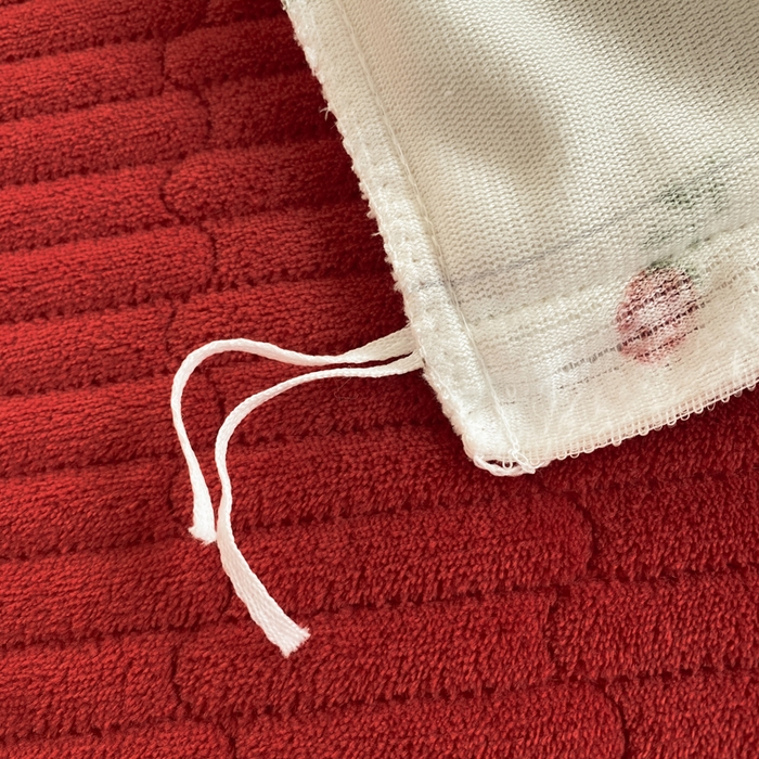 91家纺网 家纺一手货源 找家纺 豫见家纺 2025新款高克重牛奶绒夹棉床盖四件套 小玫瑰