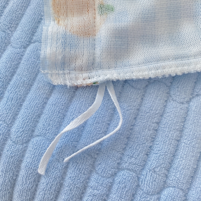 91家纺网 家纺一手货源 找家纺 豫见家纺 2025新款高克重牛奶绒夹棉床盖四件套 小南瓜蓝