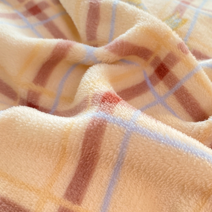 91家纺网 家纺一手货源 找家纺 豫见家纺 2025新款高克重牛奶绒夹棉床盖四件套 小晴天