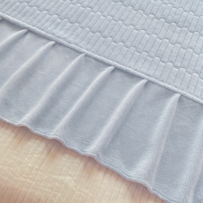 91家纺网 家纺一手货源 找家纺 豫见家纺 2025新款高克重牛奶绒夹棉床盖四件套 小晴天