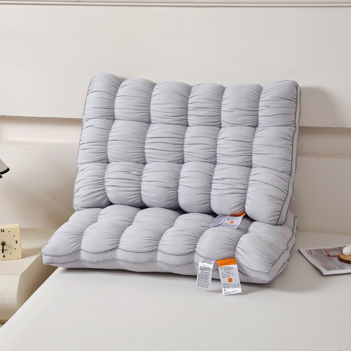 91家纺网 家纺一手货源 找家纺 （总）芯奇想 2025新款pineapple派拉波羽丝绒枕单人枕头枕芯