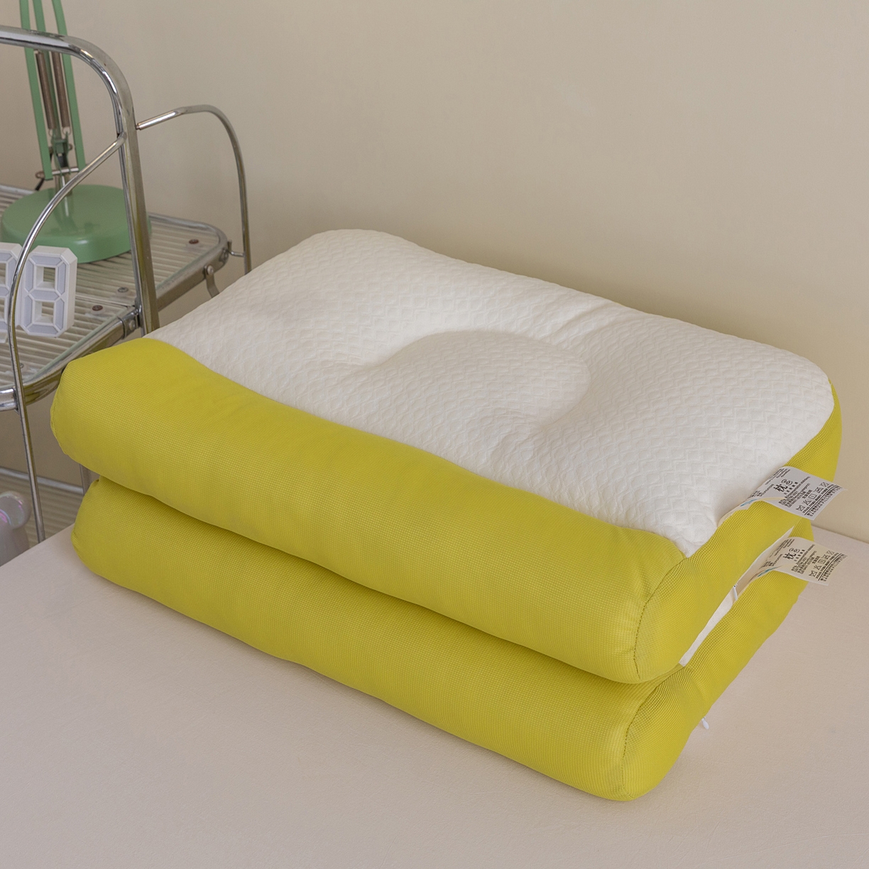 91家纺网 家纺一手货源 找家纺 （总）芯奇想 2025新款皮皮埃宽枕面牵引枕头学生枕芯单人枕头枕芯