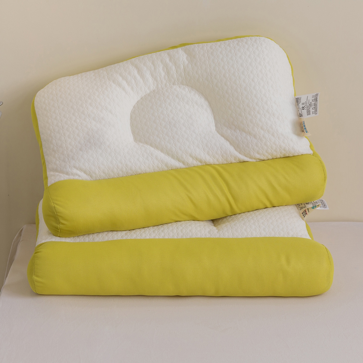 91家纺网 家纺一手货源 找家纺 （总）芯奇想 2025新款皮皮埃宽枕面牵引枕头学生枕芯单人枕头枕芯