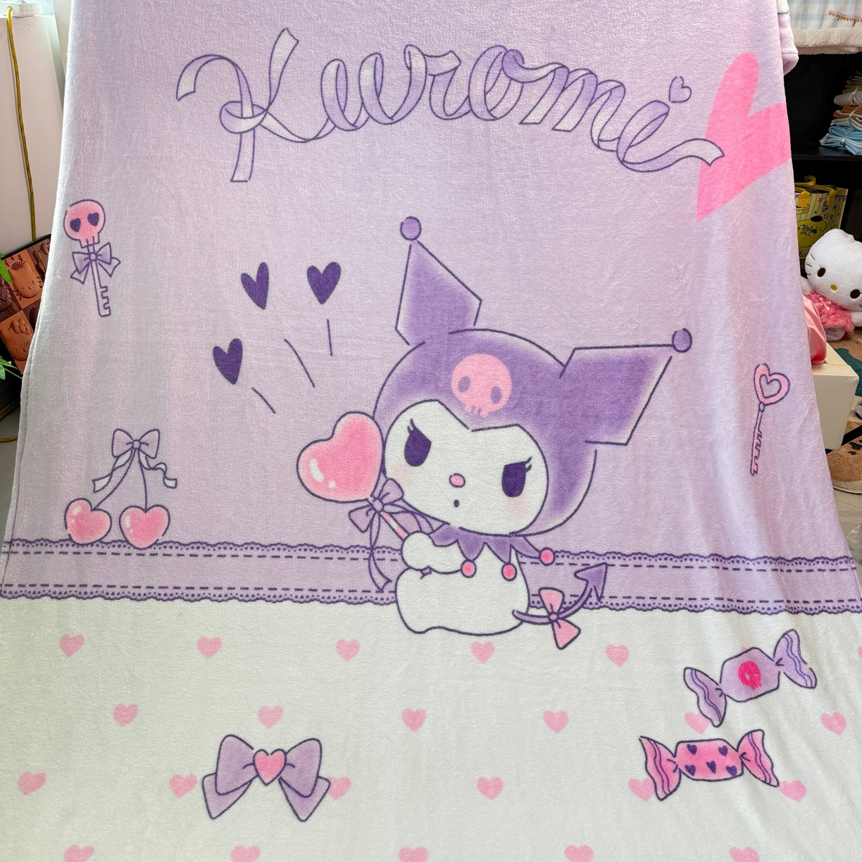 91家纺网 家纺一手货源 找家纺 （总）博雅 2025新款三丽鸥牛奶绒盖毯毯子