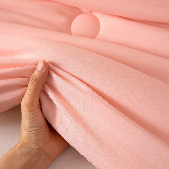 91家纺网 家纺一手货源 找家纺 （总）奕宸居 2025新款原棉纯色大豆被被子被芯