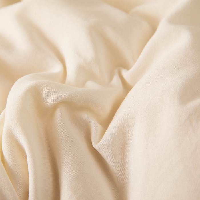 91家纺网 家纺一手货源 找家纺 奕宸居 2025新款原棉纯色大豆被被子被芯 本白