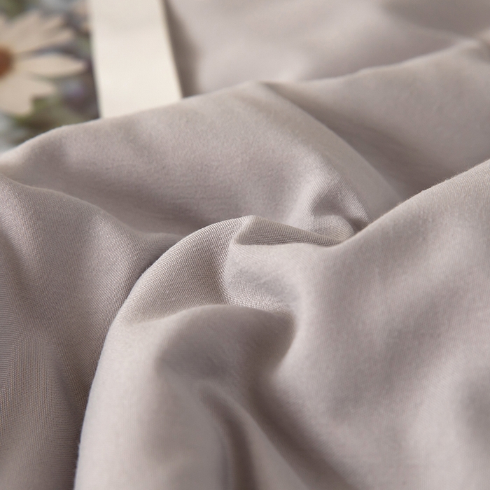 91家纺网 家纺一手货源 找家纺 奕宸居 2025新款原棉纯色大豆被被子被芯 高级灰