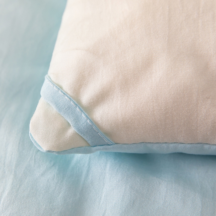 91家纺网 家纺一手货源 找家纺 奕宸居 2025新款新疆棉花保暖被被子被芯-本白 本白-蓝