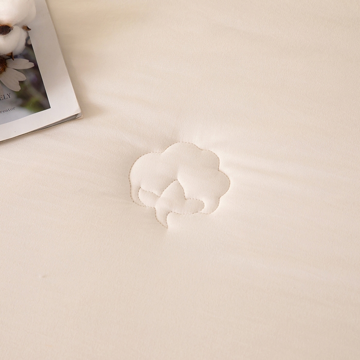 91家纺网 家纺一手货源 找家纺 奕宸居 2025新款新疆棉花保暖被被子被芯-本白 本白-蓝