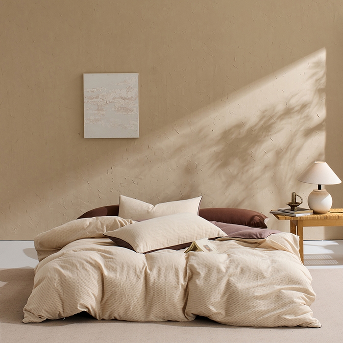 91家纺网 家纺一手货源 找家纺 （总）LADYCOCO可可家居 2025新款针织+梭织夹棉四件套-滚绳款