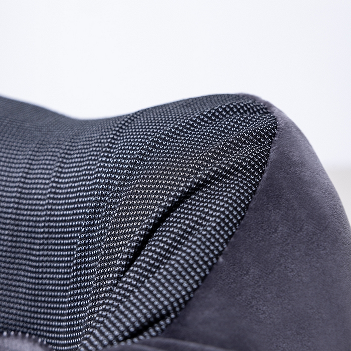 91家纺网 家纺一手货源 找家纺 小米枕芯 2025新款磁疗布记忆棉u型枕飞机护颈旅行便携脖子靠枕坐车睡觉神器六色枕 深灰