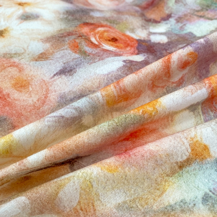 91家纺网 家纺一手货源 找家纺 红日子纺织品 2025新款A类全棉磨毛数码印花四件套 扶光