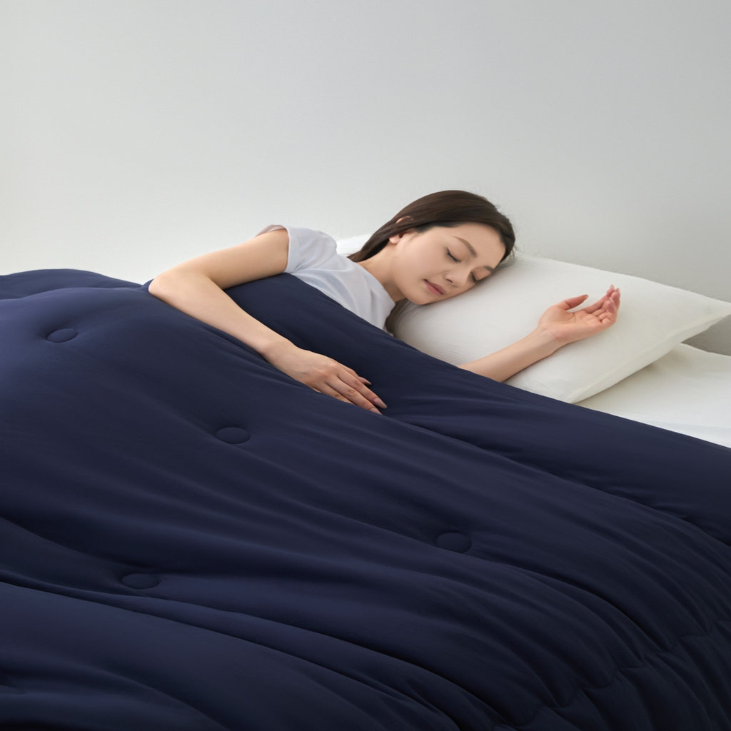 91家纺网 家纺一手货源 找家纺 （总）蓝极人 2025新款大豆子母被冬被被子被芯