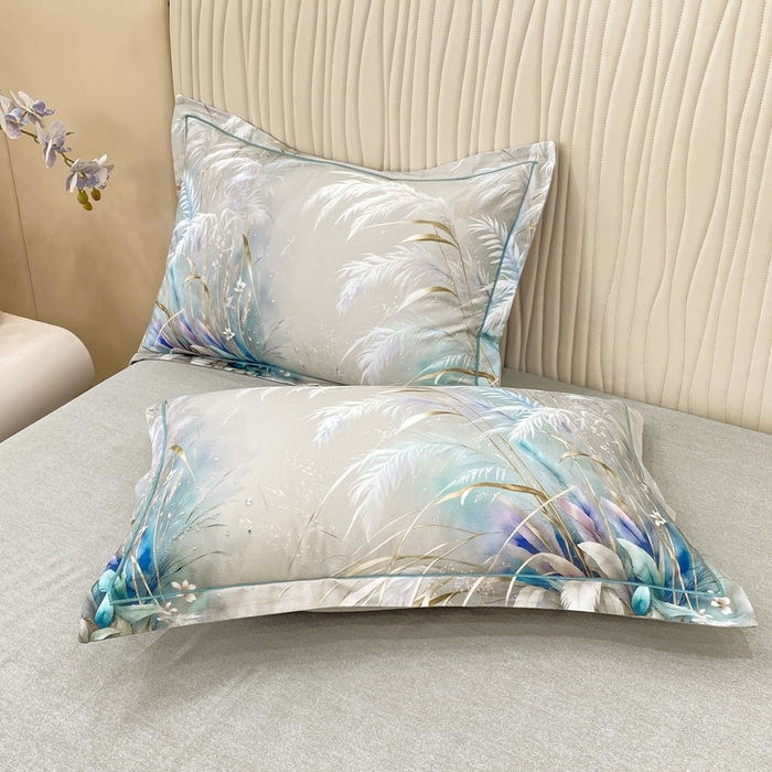 91家纺网 家纺一手货源 找家纺 红日子纺织品 2025新款A类全棉磨毛数码印花四件套 蕾丝梦境