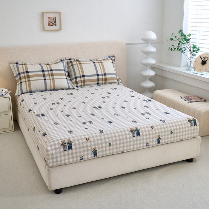 91家纺网 家纺一手货源 找家纺 （总）三沁家居 2025新款全棉纯棉斜纹精梳长绒棉印花四件套