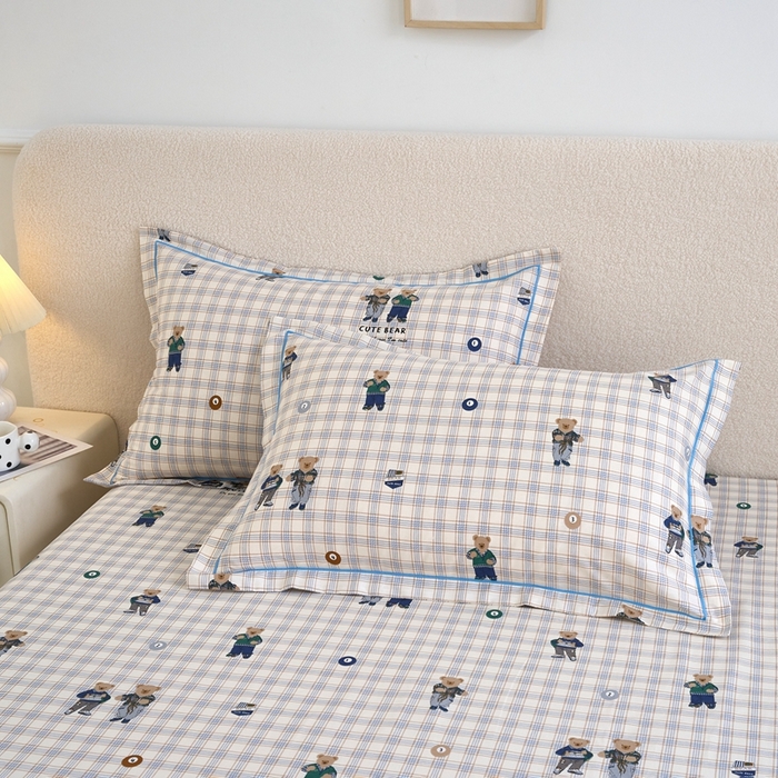 91家纺网 家纺一手货源 找家纺 （总）三沁家居 2025新款全棉纯棉斜纹精梳长绒棉印花四件套