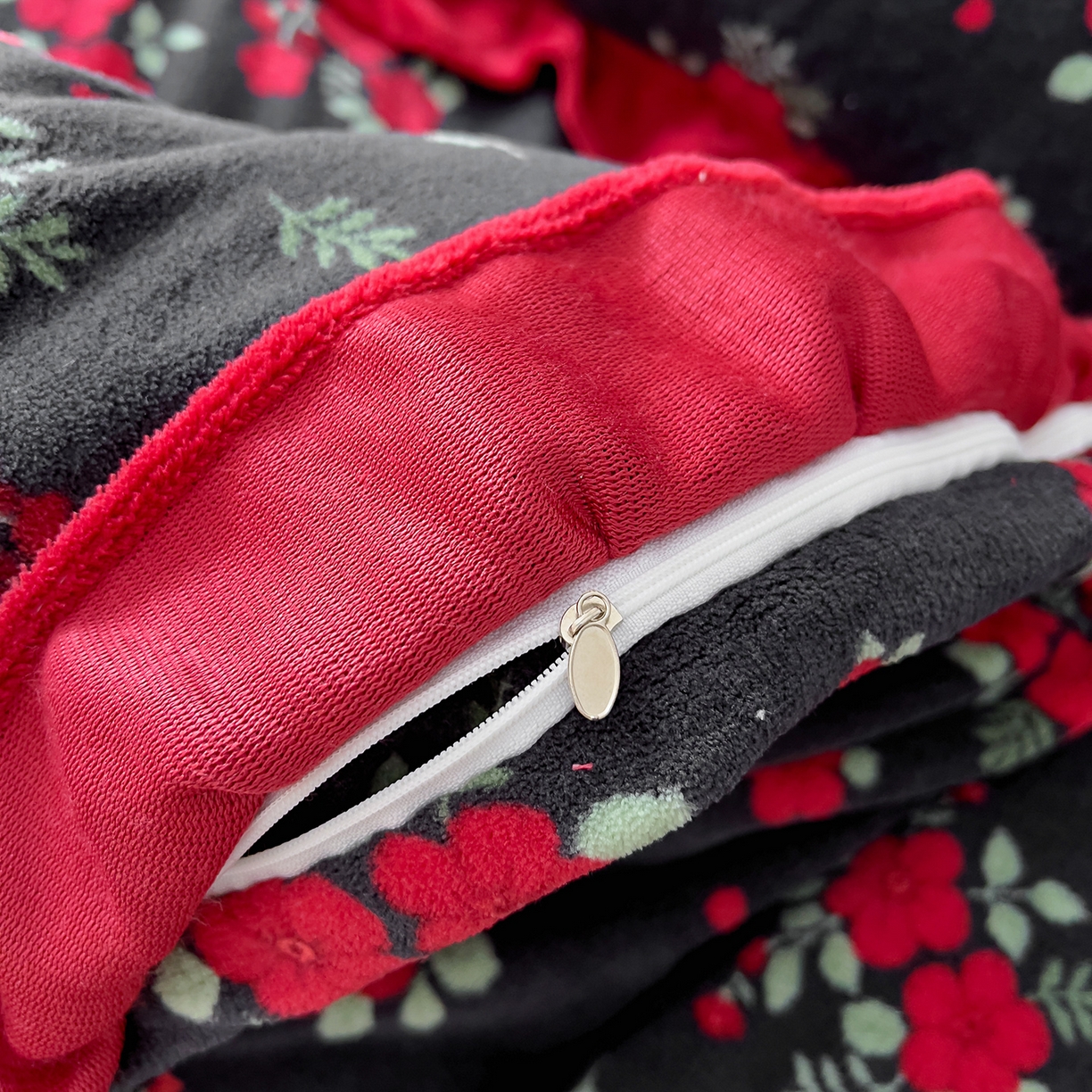 91家纺网 家纺一手货源 找家纺 找底底家纺 2025新款花边9-10斤牛奶绒床盖款四件套 花妖