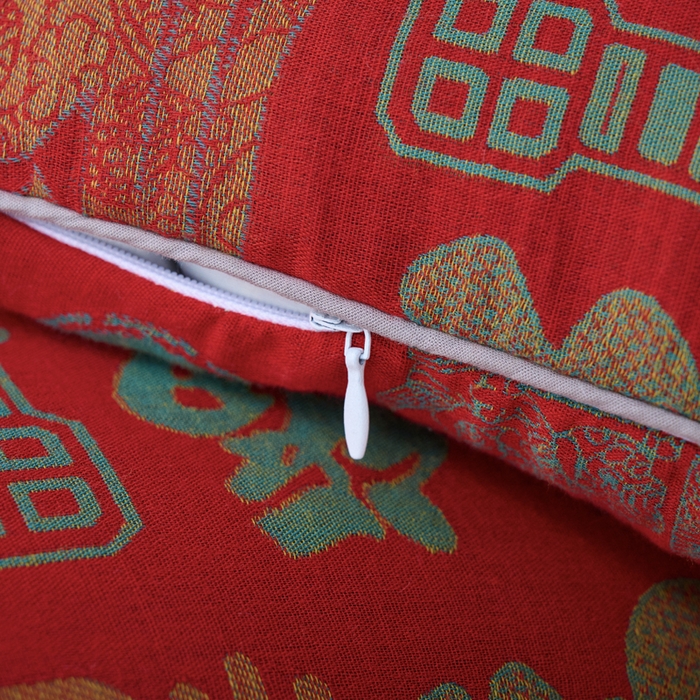 91家纺网 家纺一手货源 找家纺 明星枕业 2025新款纯棉荞麦枕头枕芯全棉双层纱布荞麦皮枕护颈椎单边枕 单边-百福枕 40*60cm/只