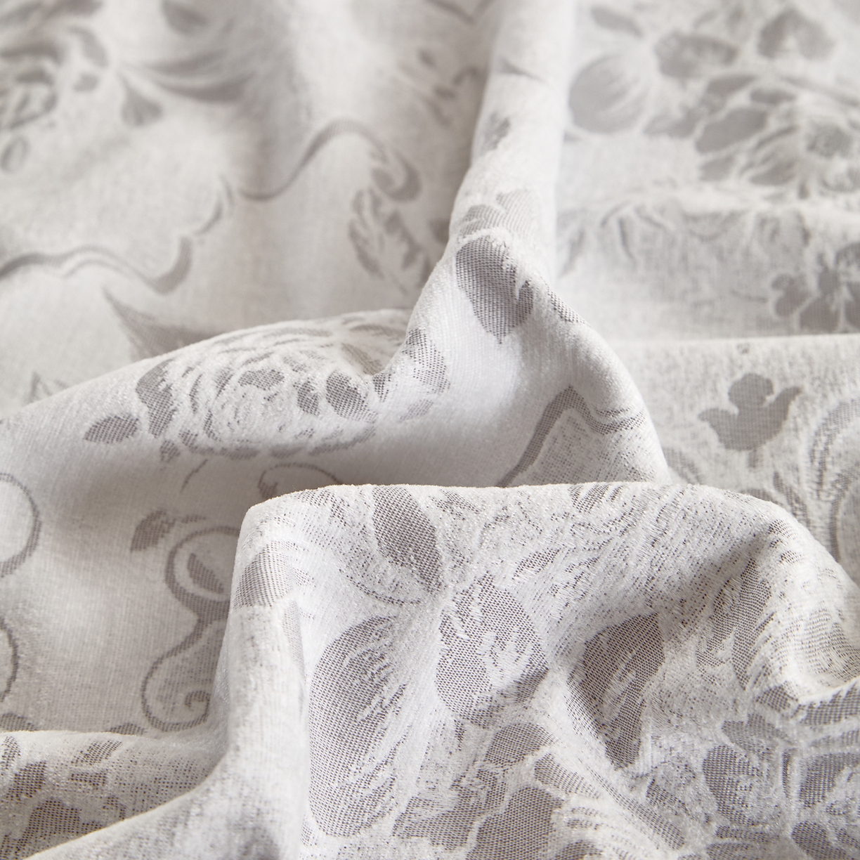 91家纺网 家纺一手货源 找家纺 九沐良品 2025新款雪尼尔棉绒大提花四件套 小茉莉-橡树棕