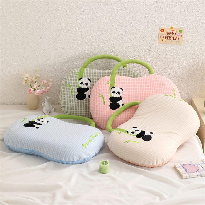 91家纺网 家纺一手货源 找家纺 （总）大熊枕芯 2025新款手提袋熊猫猫肚记忆枕