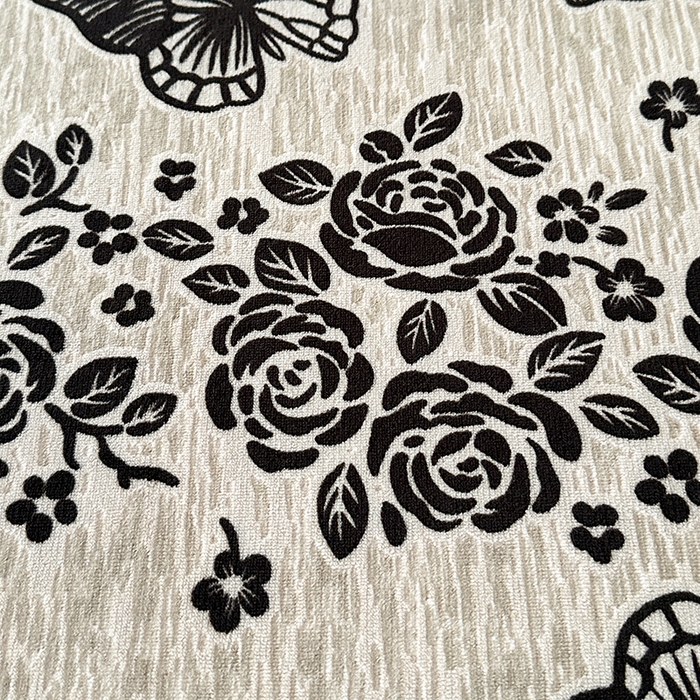 91家纺网 家纺一手货源 找家纺 许林家纺 2025新款兔毛宽包边立体雕花牛奶绒四件套 柚园