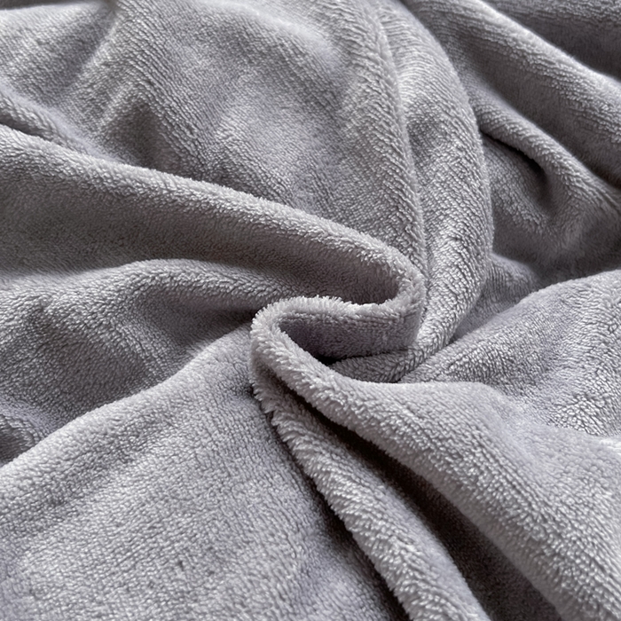 91家纺网 家纺一手货源 找家纺 柠萌家居 2025新款无印良品风双拼全棉色织水洗棉加牛奶绒四件套简约全棉拼牛奶绒四件套 提供买家秀 棉+绒-宽双线冷灰