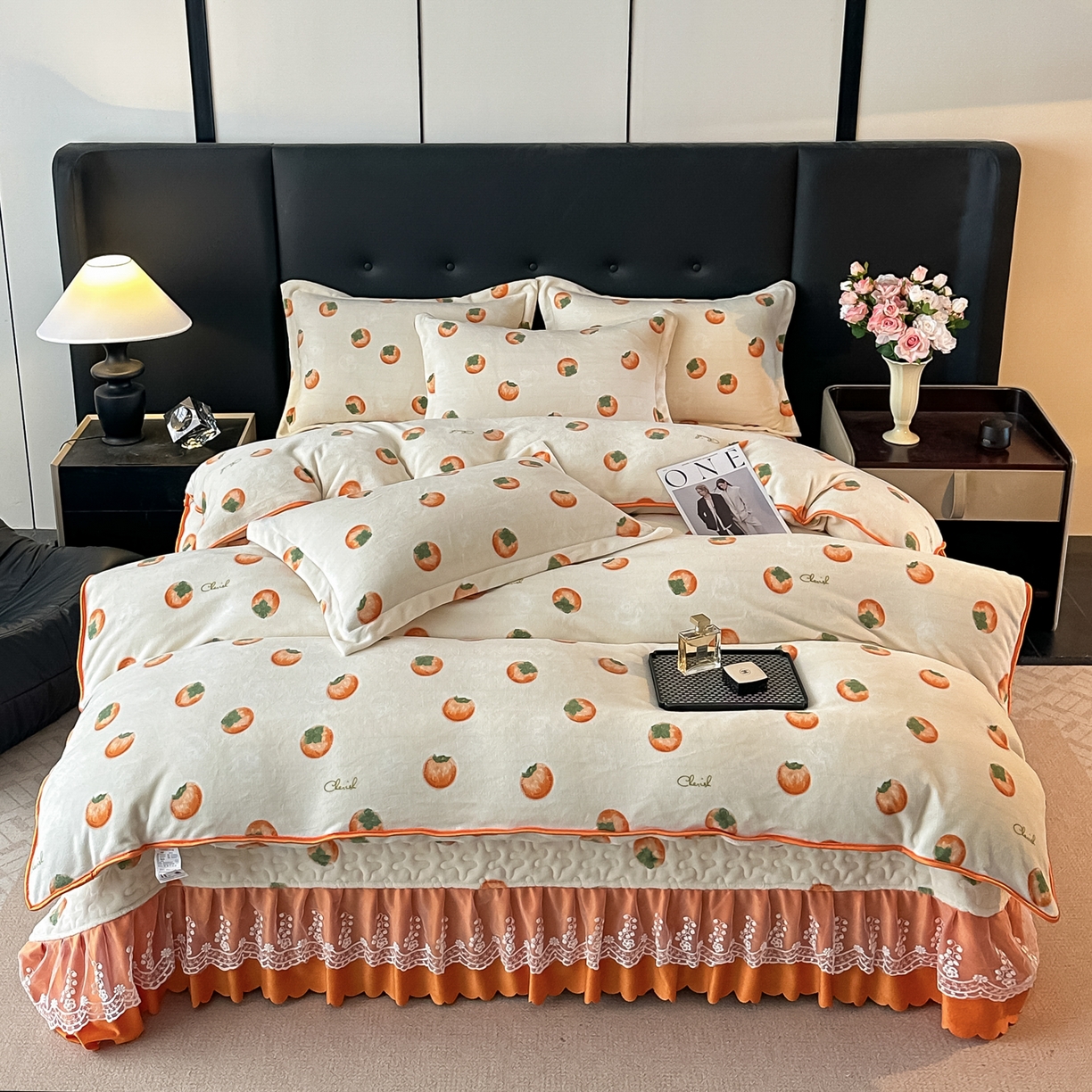 91家纺网 家纺一手货源 找家纺 （总）栩裕纺织 2025新款加厚牛奶绒床盖四件套