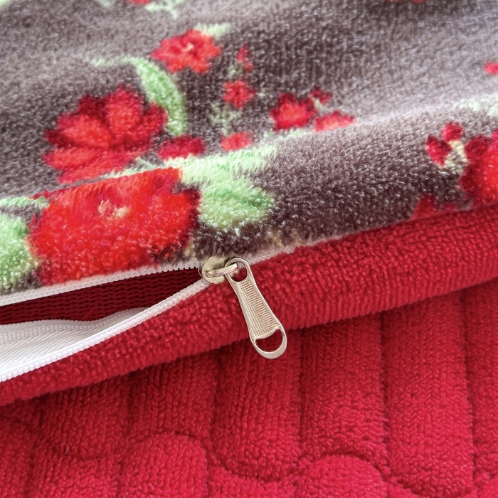 91家纺网 家纺一手货源 找家纺 （总）梓之赫 2025新款保暖舒适牛奶绒印花夹棉床盖四件套