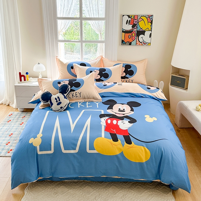 91家纺网 家纺一手货源 找家纺 （总）眷恋家纺 2025秋冬加厚全棉生态磨毛卡通三件套四件套