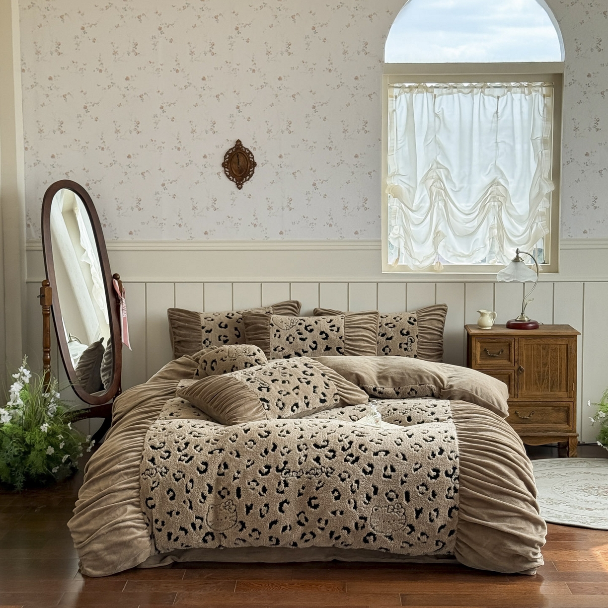 91家纺网 家纺一手货源 找家纺 （总）新印象 2025新款法式阳离子绒保暖床盖四件套