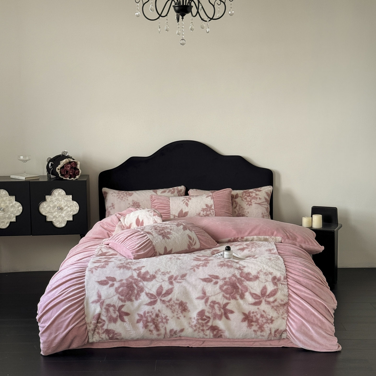 新印象 2025新款复古法式兔毛绒保暖四件套 复古法式-奥丽莎