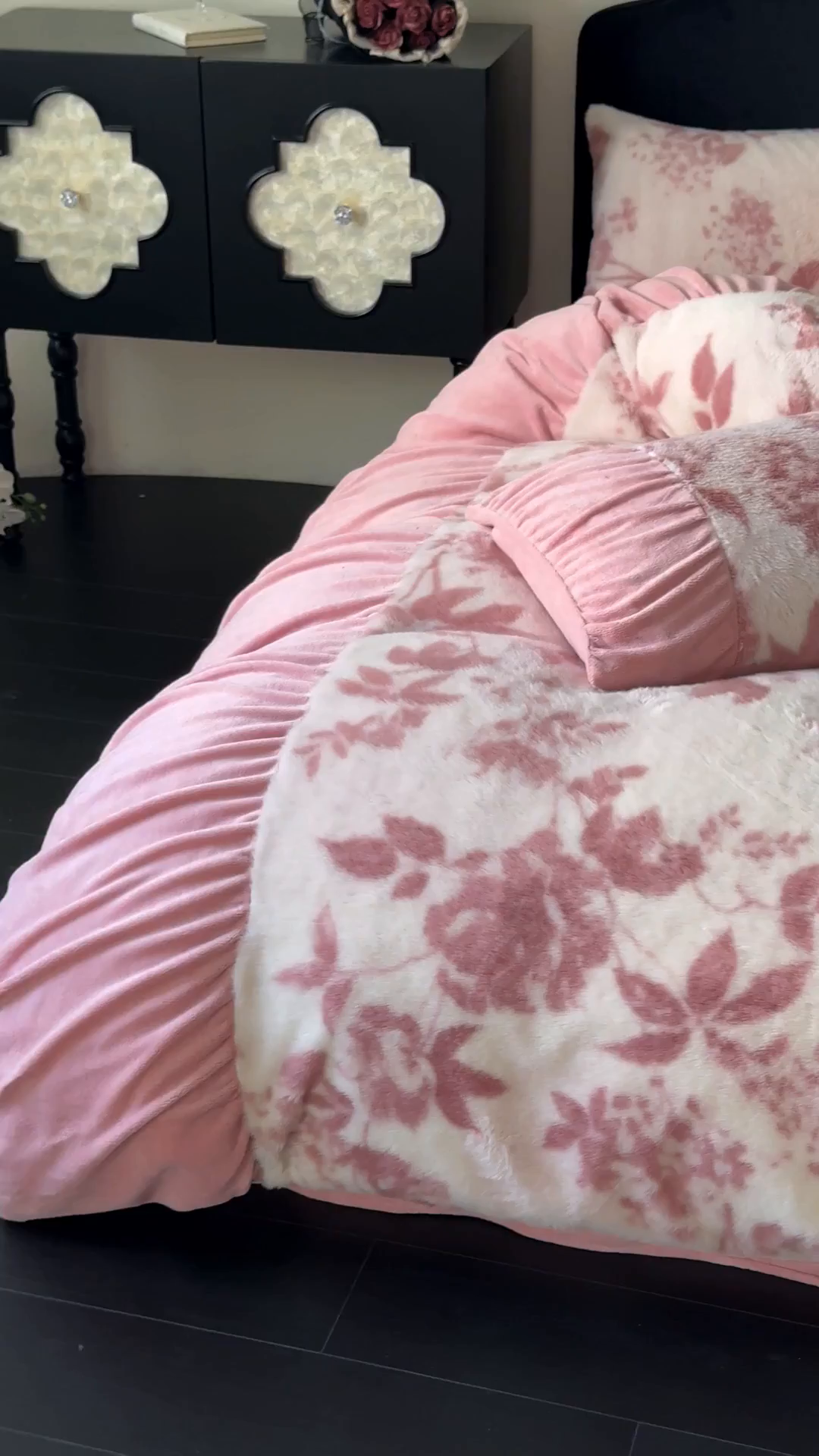 91家纺网 家纺一手货源 找家纺 新印象 2025新款复古法式兔毛绒保暖四件套 复古法式-奥丽莎