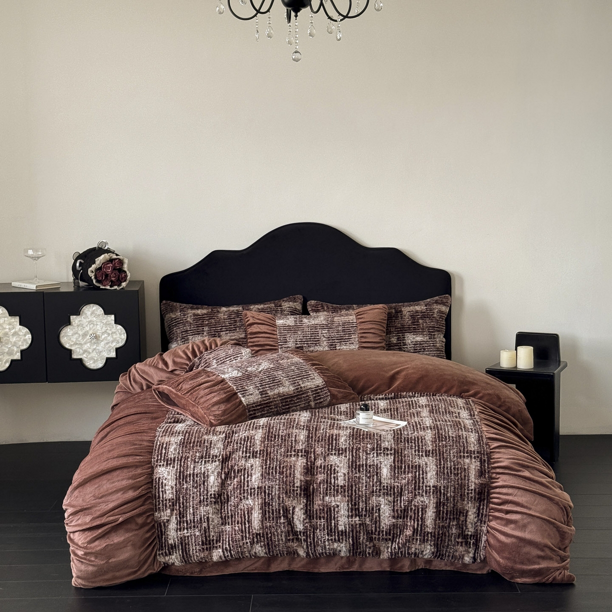 新印象 2025新款复古法式兔毛绒保暖四件套 复古法式-爱莎