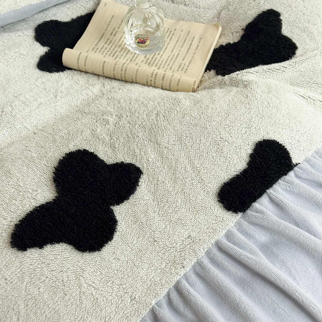 91家纺网 家纺一手货源 找家纺 新印象 2025新款法式阳离子绒保暖床盖四件套 琳蝶