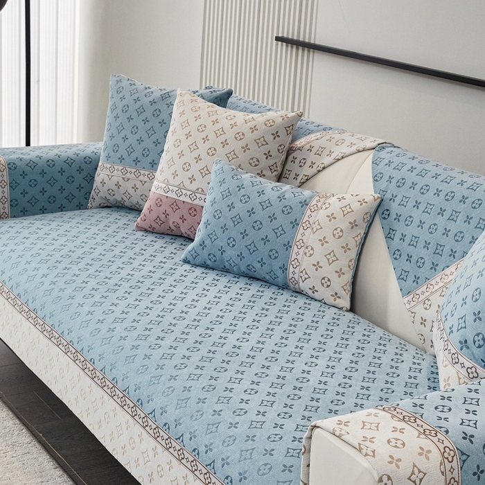 91家纺网 家纺一手货源 找家纺 （总）峻杨 2025新款柔软亲肤雪尼尔沙发垫耐用耐磨防滑四季可用可机洗水洗定制尺寸请联系客服-香氛世家