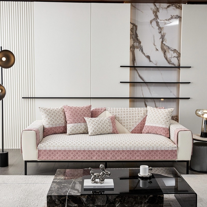 91家纺网 家纺一手货源 找家纺 （总）峻杨 2025新款柔软亲肤雪尼尔沙发垫耐用耐磨防滑四季可用可机洗水洗定制尺寸请联系客服-香氛世家